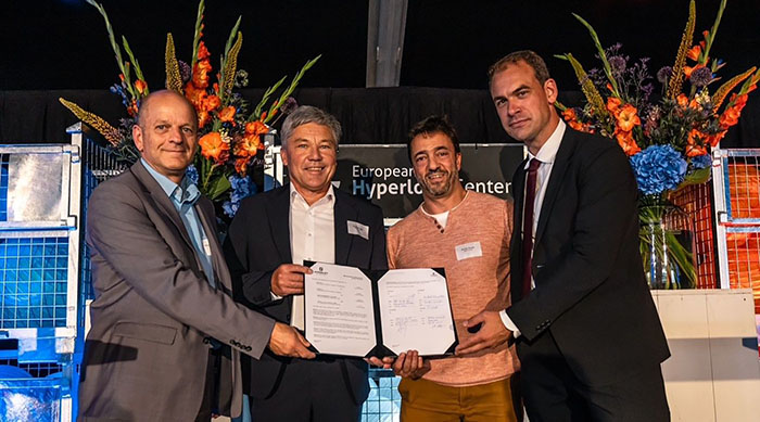 Cooperation agreement with Hardt Hyperloop