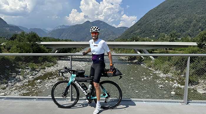 Tour des bureaux de GESTE à vélo 